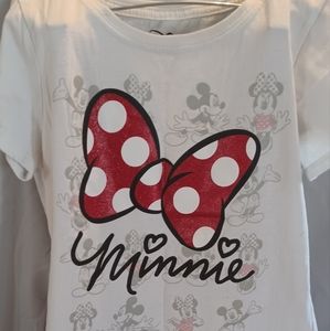 Disney Girls Minnie T-shirt size L (10/12)